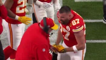 Tom Brady habla sobre empujón de Travis Kelce a entrenador de Chiefs | Video