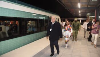 AMLO arremete contra ambientalistas tras suspensión de Tren Maya