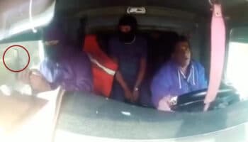 'Te voy a matar aquí'; Así fue el intento de asalto a tráiler de medicamentos en autopista Arco Norte | Video