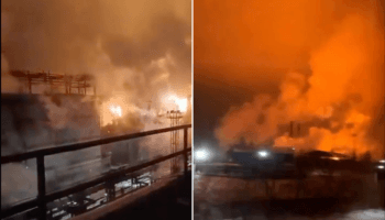 Ucrania asegura haber atacado una planta siderúrgica rusa en aniversario de la guerra | Video