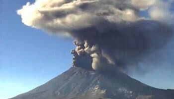 Prevén caída de ceniza volcánica en sur y oriente de la CDMX