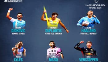 Premios Laureus: Djokovic, Duplantis, Messi, Caicedo, Lyles, entre los candidatos a Mejor Deportista del Año