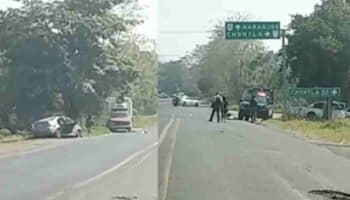 Videos | Enfrentamiento entre policías y hombres armados deja 3 muertos en Veracruz
