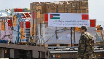 Marruecos envía ayuda humanitaria por tierra a Gaza desde Tel Aviv, una ruta 'inédita'