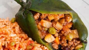 ¿Qué tan saludable es el chile relleno?