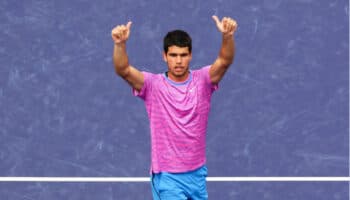 Indian Wells 2024: Mantiene 'Carlitos' el paso firme en la defensa del título | Video
