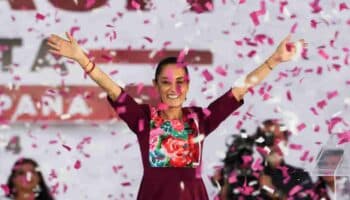 Claudia Sheinbaum se equivoca en el arranque de campaña