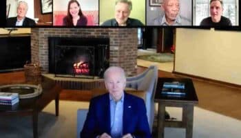 Biden pide consejos a Geena Davis y a Morgan Freeman para su discurso sobre el Estado de la Unión