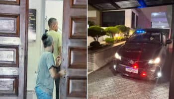 Detiene policía a Robinho para su ingreso a prisión en Brasil | Video