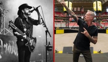 Vocalista de Metallica usa cenizas de Kilmister para tatuarse y rendirle honor