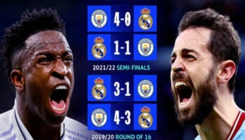 Champions League: Chocan dos colosos en el Estadio Santiago Bernabéu | Video