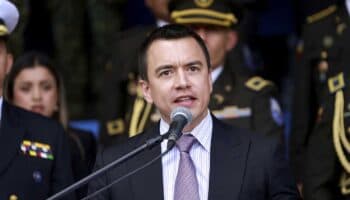 Noboa viaja a Estados Unidos para 'asuntos de índole personal' en plena crisis con México