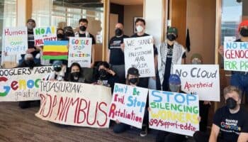 Extrabajadores de Google denuncian que despidos por protestar contra contratos con Israel fueron ilegales