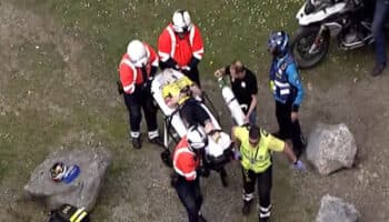 Hospitalizan a Jonas Vingegaard, tras fuerte caída masiva | Video