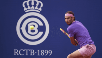 Rafa Nadal se entrena en Barcelona "con las ganas de intentar jugar"