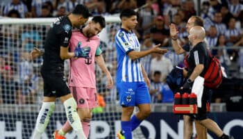 Monterrey frena en seco a Miami con todo y Messi