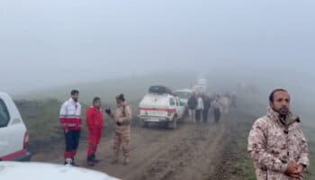 "No hay señales de vida" en el helicóptero en el que viajaba el presidente de Irán