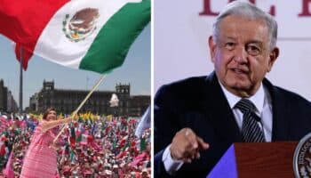 AMLO asegura que Marea Rosa no fue la primer marcha en su contra; hace 20 años que hay campaña politiquera