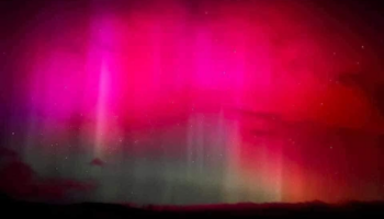 La inusual aurora boreal puede repetirse este fin de semana en Norteamérica