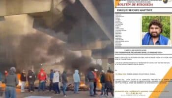 Bloquean la autopista México-Puebla para exigir búsqueda de Enrique Martínez | Video