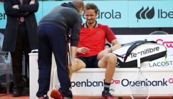 Mutua Madrid Open: Se retira Daniil Medvedev por lesión | Video
