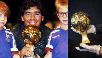 Tras años desaparecido, subastarán el Balón de Oro de Maradona en México 86
