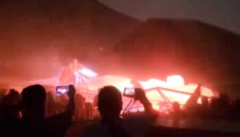 Confirman nueve muertes por colapso de templete de MC en Nuevo León