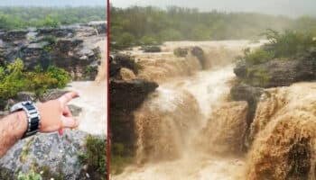 La tormenta Alberto revivió ríos y cascadas del norte; así lo celebraron | Videos