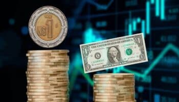 Peso mexicano rompe la barrera de 18 por dólar en su quinta sesión de ganancias