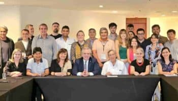 Alberto Fernández y Evo Morales llegan a México para observar elecciones del 2 de junio