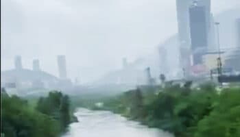 'Alberto' trae lluvia a Monterrey; monitorean el Río Santa Catarina