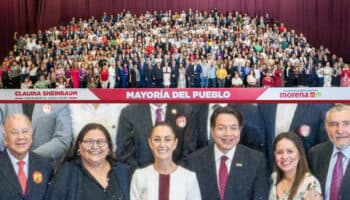 Claudia Sheinbaum se reúne con megabancada de Morena, PVEM y PT