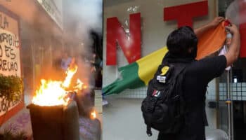 Vandalizan sindicato del Infonavit: reclaman homofobia
