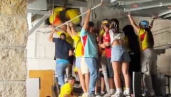 Portazo, en ductos o brincando vallas: así intentaron entrar algunos a la Final de la Copa América