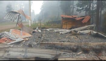 Incendian poblado de Oaxaca que “cuidaba” Guardia Nacional; no hay detenidos