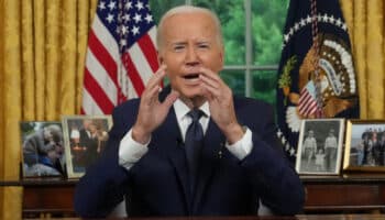 Biden llama a resolver las diferencias ‘en las urnas, no con balas’