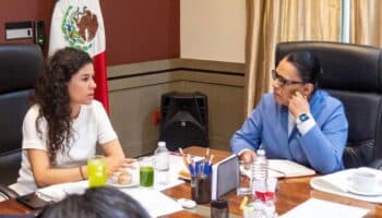 Luisa Alcalde y Rosa Icela Rodríguez arrancan proceso de transición en la Segob