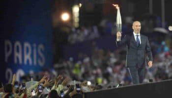 Zinedine Zidane acapara las miradas en París 2024