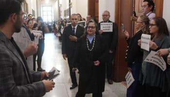 Trabajadores del Poder Judicial no detendrán resistencia contra reforma de AMLO: Colegio de Secretarios