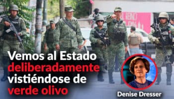 AMLO quería a sus posibles enemigos cerca (militares) para que no lo enfrentaran: Denise Dresser