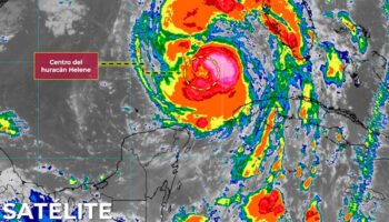 ¿A dónde se dirige el Huracán Helene tras alcanzar categoría 2?