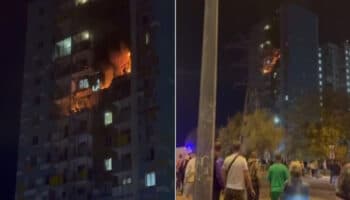 Realiza ejército ucraniano el mayor ataque con drones sobre Moscú | Video