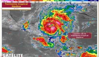 Por tormenta Nadine, declaran alerta activa en Quintana Roo