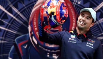 'Checo' Pérez usará este casco en el GP de México