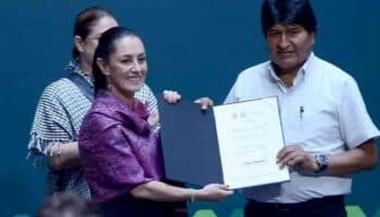 Condena Sheinbaum ataque contra Evo Morales en Bolivia