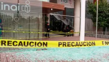 Fiscalía CDMX abre investigación sobre daños a fachada del INAI