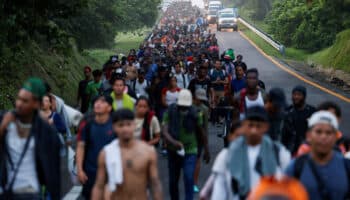 Hay ‘gestión humanitaria’ de caravanas, dice SRE