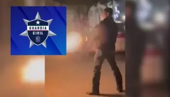 Michoacán | Jefe de Seguridad dispara 'cuerno de chivo' en vía pública
