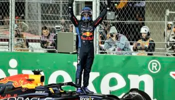 Verstappen se proclama tetracampeón del mundo en Las Vegas; Russell gana y 'Checo' queda décimo