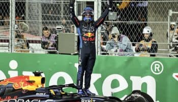 Verstappen se proclama tetracampeón del mundo en Las Vegas; Russell gana y 'Checo' queda décimo